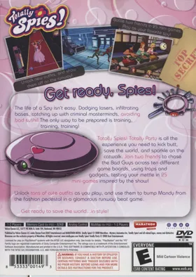 Totally Spies! Totally Party box cover back